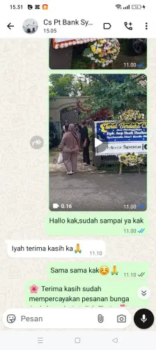 Testimonial Papan Bunga kerobokan