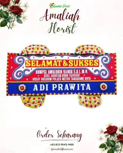 Karangan Bunga Ucapan Selamat kerobokan